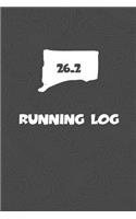 Running Log: Blank Lined Journal for anyone that loves Connecticut, running, marathons!