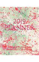 2019 Planner: Weekly Planner & Monthly Calendar(1 Plain & Simple)