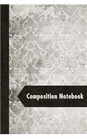 Composition Notebook: Small lined Notebook for Journalling and School with Rustic Antique Paper Cover