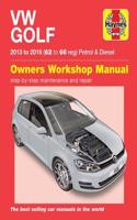 VW Golf petrol & diesel ('13-'16) 62 to 66