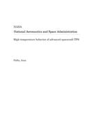 High-Temperature Behavior of Advanced Spacecraft Tps