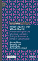 African Linguistics after #RhodesMustFall