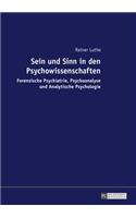 Sein Und Sinn in Den Psychowissenschaften