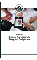 Arapça Öğretiminde Program Geliştirme
