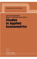 Studies in Applied Econometrics
