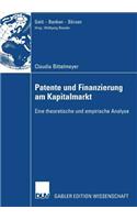 Patente Und Finanzierung Am Kapitalmarkt