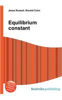 Equilibrium Constant