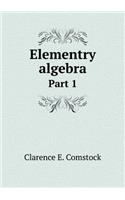 Elementry algebra Part 1: (English)