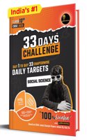 33 Days Challenge CBSE Class 10 Social Science for 2025 Board Exams (Includes Sample Papers) by Padhle Akshay