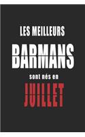 Les Meilleurs Barmans sont nés en Juillet carnet de notes