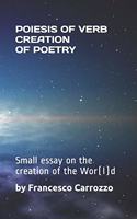 Poiesis of Verb Creation of the Poetry