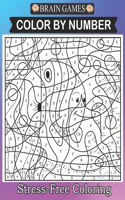 Brain Games Color By Number Stress-Free Coloring