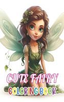 Cute Fairy Coloring Book for Kids