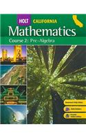 Holt Mathematics: Student Edition Course 2 2008