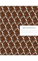 Middle School Teacher Planner