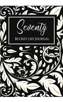Seventy Bucket List Journal