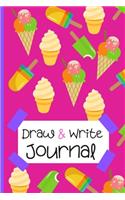 Ice-cream Draw And Write Journal