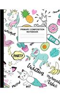 Primary Composition Notebook