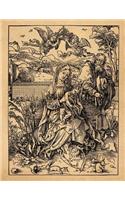 Art Notebook: The Holy Family with Three Hares - Albrecht Durer Art College Ruled Notebook 110 Pages(7 Albrecht Durer Woodcuts)