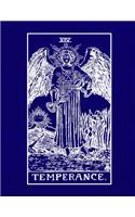 XIV Temperance: Tarot Diary Log Book, Record and Interpret Readings, Lined Notebook Journal for Tarot Lovers