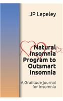 Natural Insomnia Program to Outsmart Insomnia: A Gratitude Journal for Insomnia