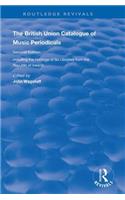 The British Union Catalogue of Music Periodicals
