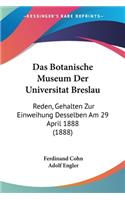 Botanische Museum Der Universitat Breslau