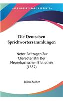 Deutschen Sprichwortersammlungen