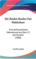 Die Beiden Bucher Der Makkabaer