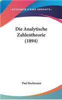 Die Analytische Zahlentheorie (1894)