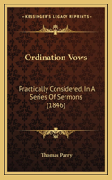 Ordination Vows