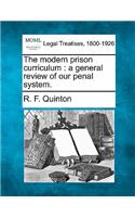 Modern Prison Curriculum