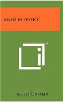 Essays In Physics: (English)