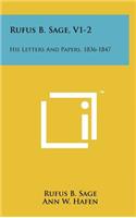 Rufus B. Sage, V1-2