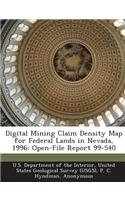 Digital Mining Claim Density Map for Federal Lands in Nevada, 1996