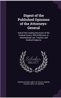 Digest of the Published Opinions of the Attorneys-General