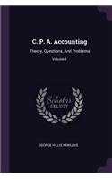 C. P. A. Accounting