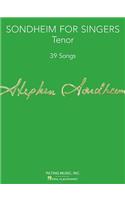 Sondheim for Singers: Tenor