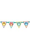 Colorful Owls Bunting