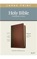 KJV Large Print Thinline Reference Bible, Filament Edition