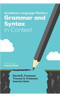 Academic Language Mastery: Grammar and Syntax in Context