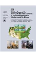 Making Fire and Fire Surrogate Science Available