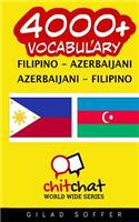 4000+ Filipino - Azerbaijani Azerbaijani - Filipino Vocabulary