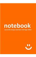 Notebook Journal B5 Orange 8mm 140 pages SMILE