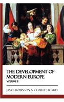 The Development of Modern Europe - Volume II