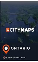 City Maps Ontario California, USA
