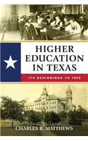 Higher Education in Texas: Its Beginnings to 1970