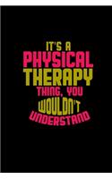 It's a Physical Therapy thing, you wouldn't understand