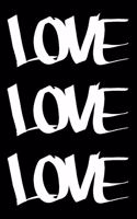 Love Notebook: 5 x 5 Graph Grid Paper Pages Journal 6 x 9 Inches (15,2 x 22,9 cm) - I Love You Gift Idea - Diary, Photo Album or Recipes Booklet