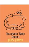 Halloween Word Search Goofy Ghosts